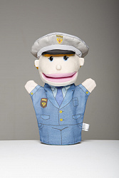 Кукла "Веселый рассказчик" Полицейский