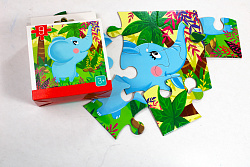 Пазл First Puzzle "Слоненок" (9 эл) Baby Toys