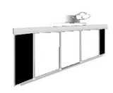 Рельсовая система 3000х1000(1500х1000) комби (боковые: черный, центр: маркер)