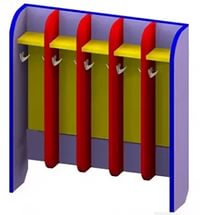 ПОЛОТЕНЕЧНИЦА НАПОЛЬНАЯ, 5 ЯЧЕЕК