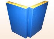 Мат гимнастический 1х2х0,1м (в 2 сложения) поролон, иск. кожа