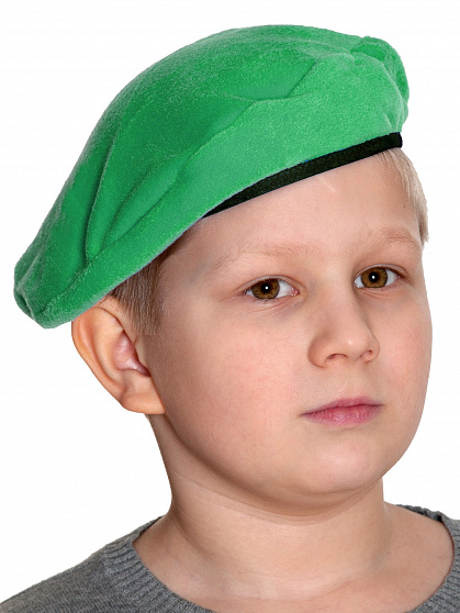 Берет зеленый