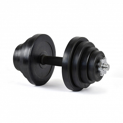 Гантель разборная, обрезиненная 15кг 30 LB