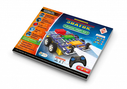 Электронный конструктор  Вездеход "ЛИДЕР" 4х4. Знаток