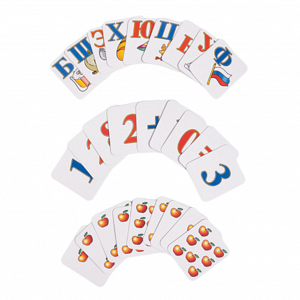 Касса букв и цифр на магнитах