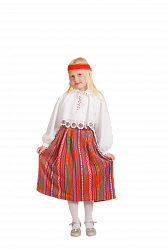 Карнавальный костюм детский "Эстонка девочка"