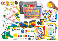 Конструктор Morphun STEM «Комбинированный» 480 деталей