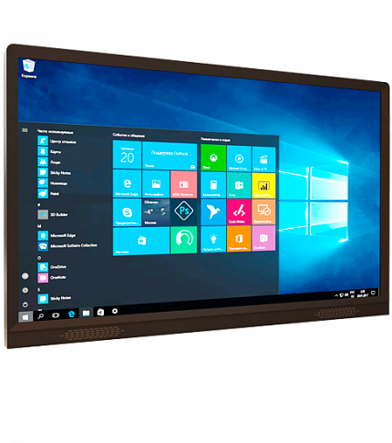 Интерактивная панель Тонкий корпус 65"