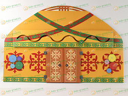 Дидактическая панель/ Бизиборд ЮРТА Региональный компонент Республика Татарстан