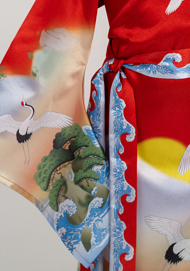 Китайский Японский костюм кимоно детский