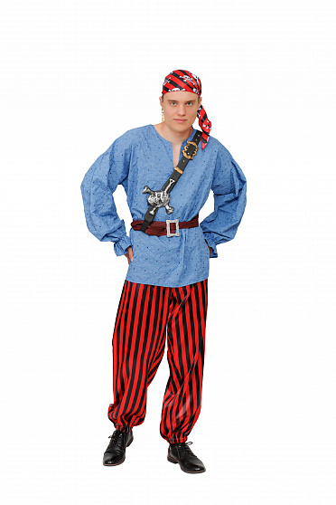 Карнавальный костюм взрослый "Пират "Том" взр."
