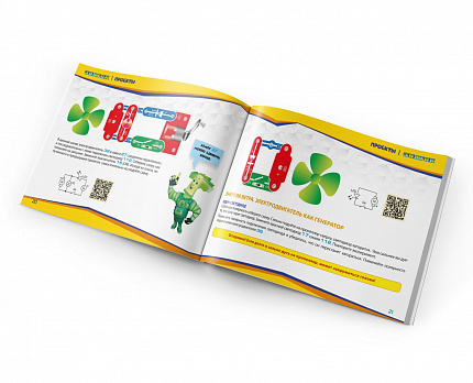 Электронный конструктор  "Фиксики "Чистая энергия"". Знаток