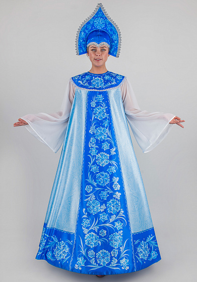 Костюм Зимушка Лебедушка для взрослого