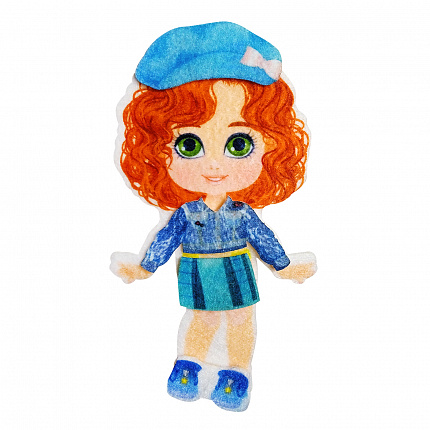 Набор из фетра на липучках "Одевашки" (европодвес)