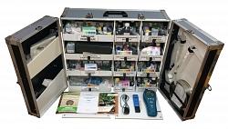 НПЛ-1, настольная почвенная лаборатория (ППЛ-Н), 13 показателей, с рН-метром рН-410, с методическим пособием, руководством и документацией