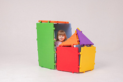 Мягкий конструктор  Модулешки "Оптимальный"
Комплект модулей с магнитными креплениями, 12 элементов, Магматик