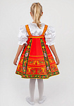 Русский народный сарафан Хохлома Задорная для девочки