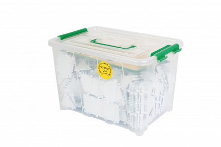 Логопедический набор № 2 "БУКВЫ" (сундучок), 254 детали Тико