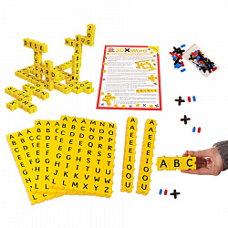 Обучающий конструктор Morphun 3D Английский язык 3DXWord set, 
212 деталей