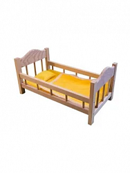 Кроватка кукольная  № 14, цвета в ассортименте