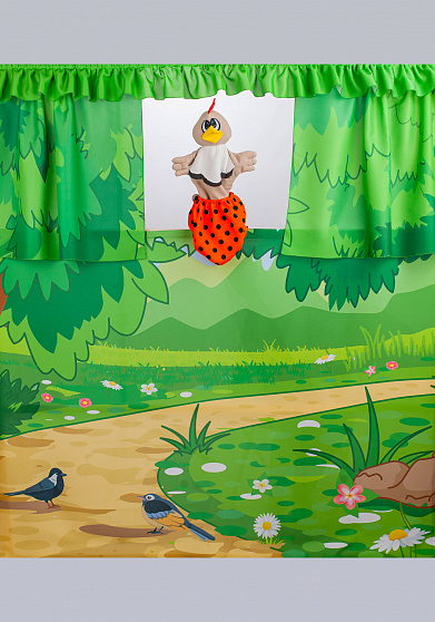 Перчаточная кукла Курица