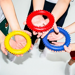 Кольцо с короткими шипами 130мм