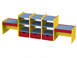 СТЕЛЛАЖ ДВУХСТОРОННИЙ №202