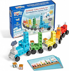 Развивающая игрушка "Соединяющиеся кубики Numberblocks. Поезд Чисел"