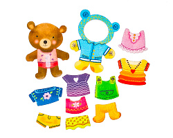 Счетный материал "Мишуткин гардероб"