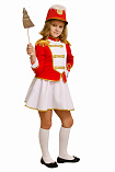 Карнавальный костюм детский "Мажоретка"
