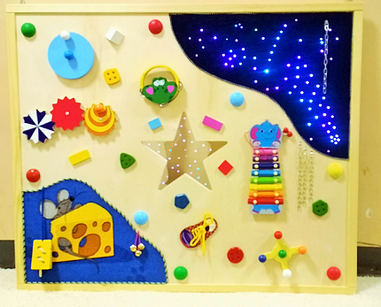 Фиброоптическая тактильная панель