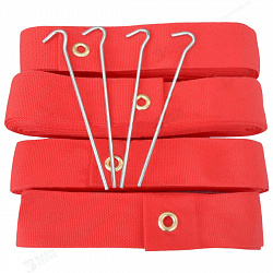 Разметка площадки для пляжного волейбола (8х16м)