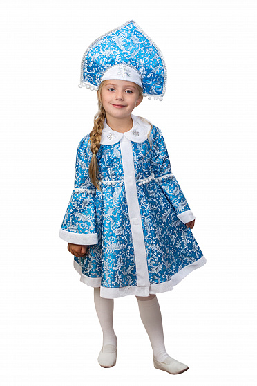 Карнавальный костюм детский "Снегурочка- внучка"