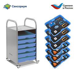 Безэкранное программирование с роботом Ботли с системой хранения