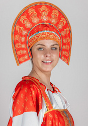 Русская народная корона-кокошник "Красна девица"