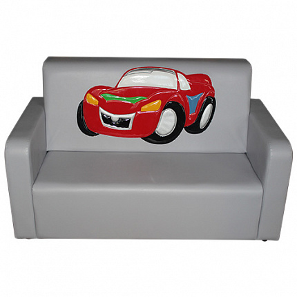 "Бегемотик" диван разборный с аппликацией