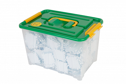 Логопедический набор № 1 "ЗВУКИ" (сундучок), 256 деталей Тико