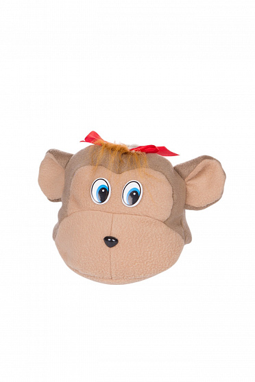 Обезьянка девочка (шапочка)