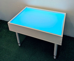 Стол для рисования песком RGB с ножками Стандарт 720х500х150 мм.