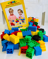 Конструктор для детей от 2.5 лет, Morphun серии Hi-Qube KinderGarten, 200  деталей
