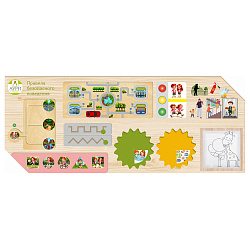 Бизиборд "Правила безопасного поведения"