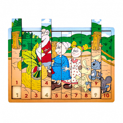 Логические палочки Репка