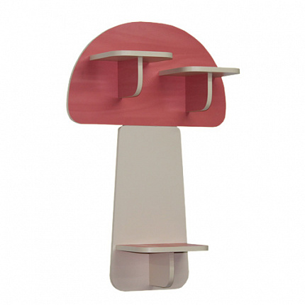 Полка навесная "Мухомор"