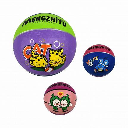 Мяч баскетбольный №3, резина