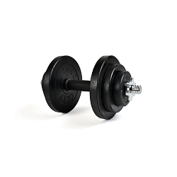 Гантель разборная, обрезиненная 10кг 20 LB