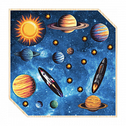 Магнитное игровое панно "Космос"