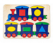Конструктор "Паровозик "Фигуры"