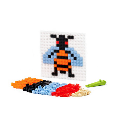 Конструктор Классик Мозаика №1 (жуки) (350 элементов) (в пакете)