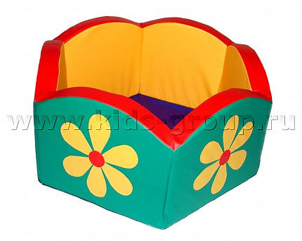 СУХОЙ БАССЕЙН «РОМАШКА»
D200см, Н50см, В10см