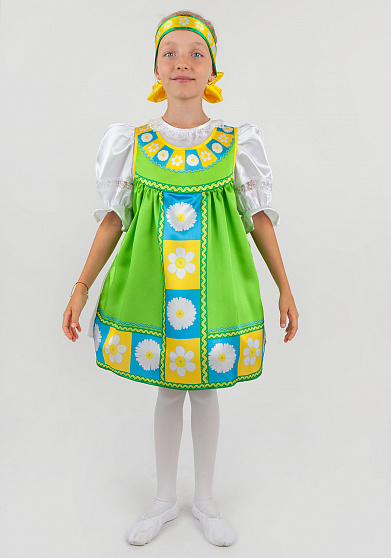 Русский народный костюм Ромашка для девочки